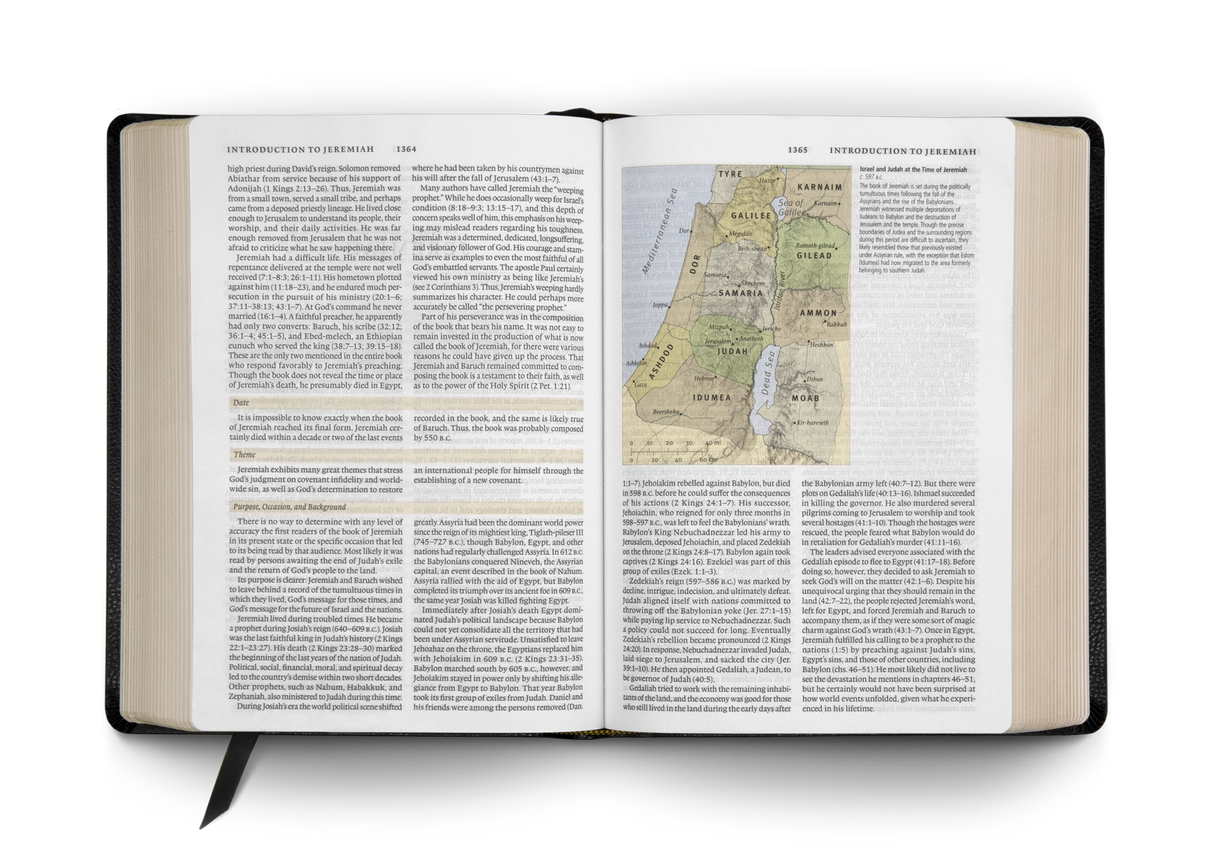 ESV Study Bible (Bonded Leather, Black) (1023653773359)