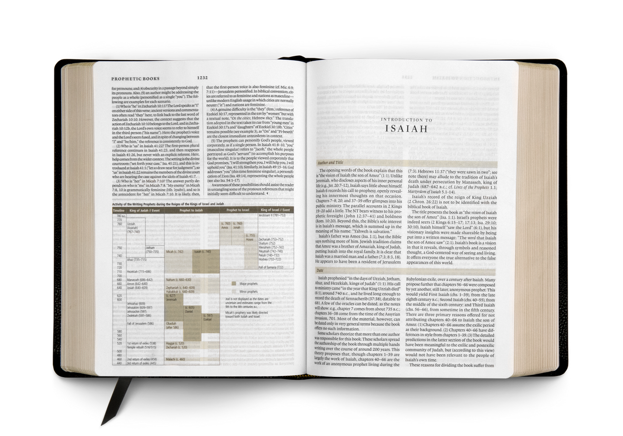 ESV Study Bible (Bonded Leather, Black) (1023653773359)