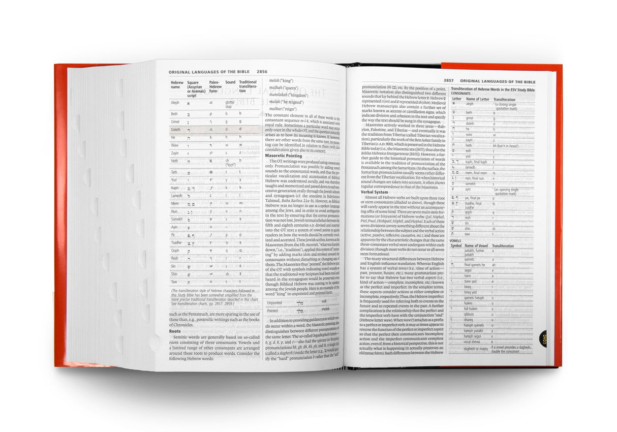 ESV Study Bible, Large Print (Hardcover, Indexed)