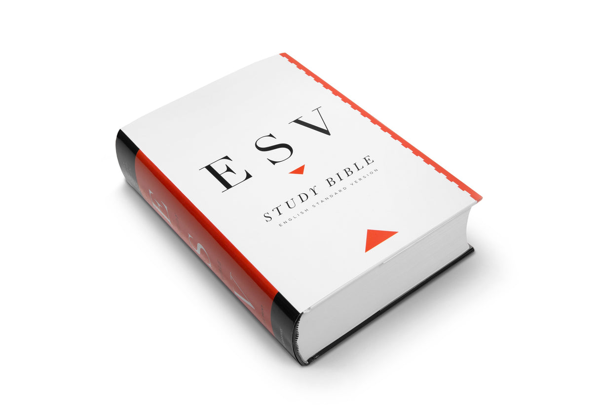 ESV Study Bible, Large Print (Hardcover, Indexed)