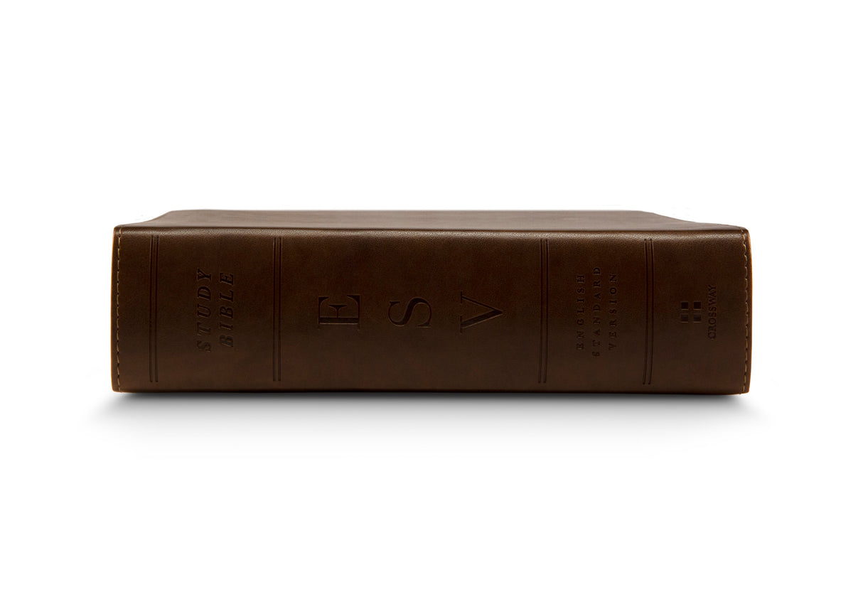 ESV Study Bible, Personal Size (TruTone, Brown) (1023775768623)