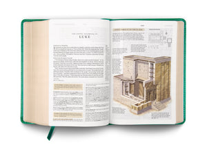 ESV Study Bible, Personal Size (TruTone, Turquoise, Emblem Design)