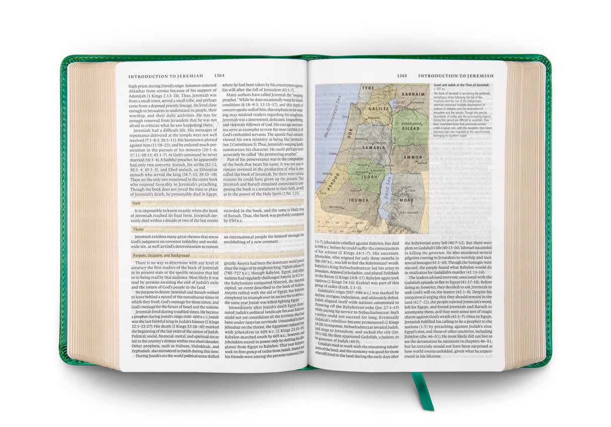 ESV Study Bible, Personal Size (TruTone, Turquoise, Emblem Design)