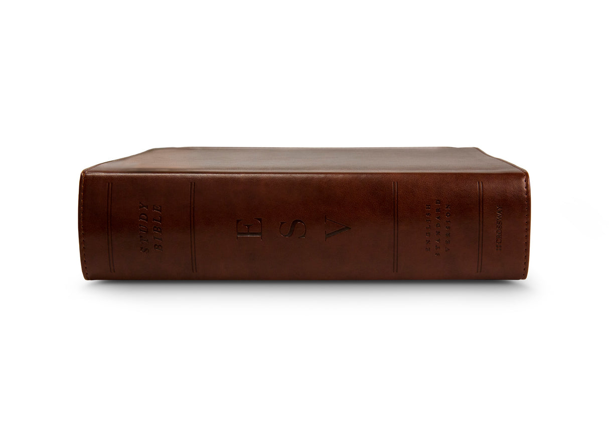 ESV Study Bible (TruTone, Chestnut)