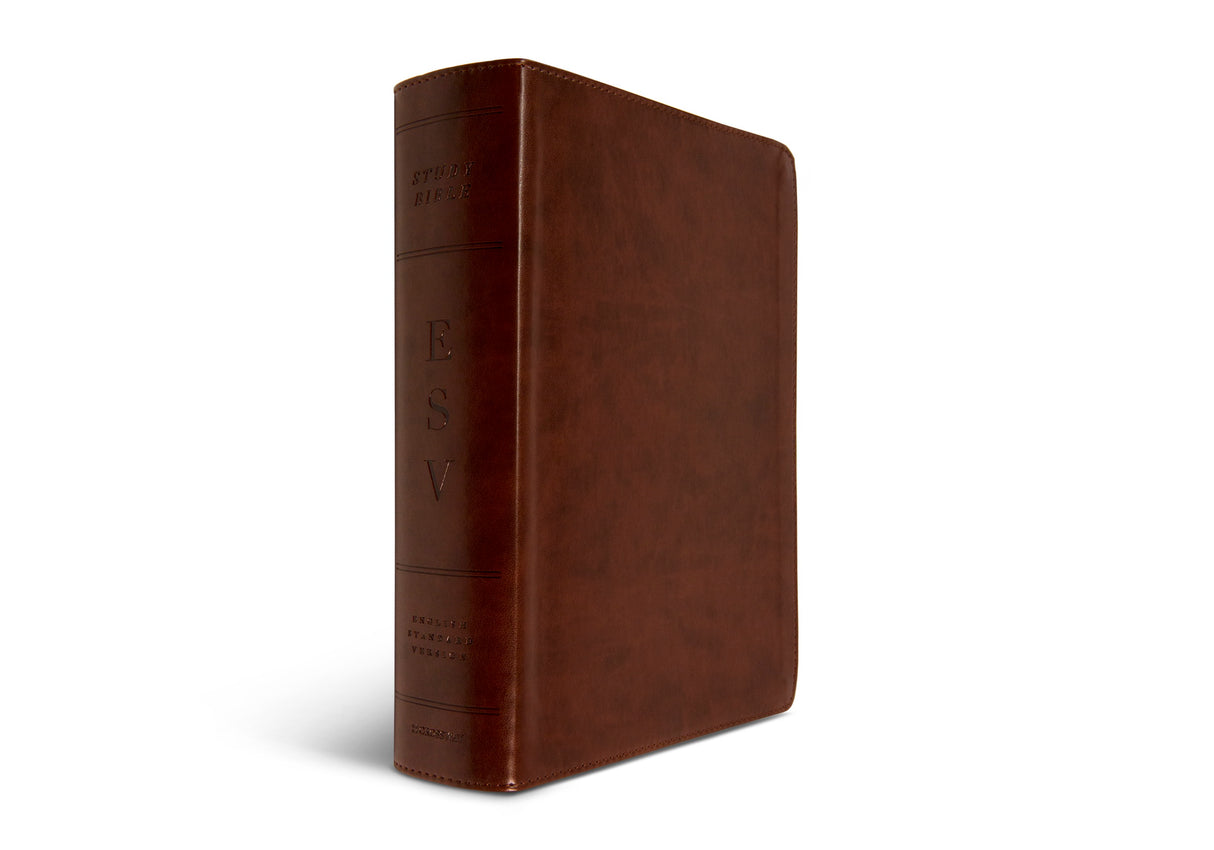 ESV Study Bible (TruTone, Chestnut)