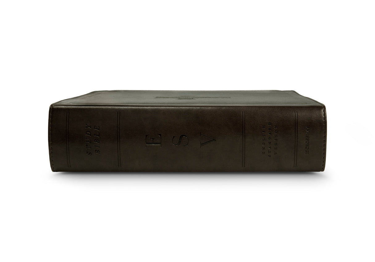 ESV Study Bible (TruTone, Olive, Celtic Cross Design)