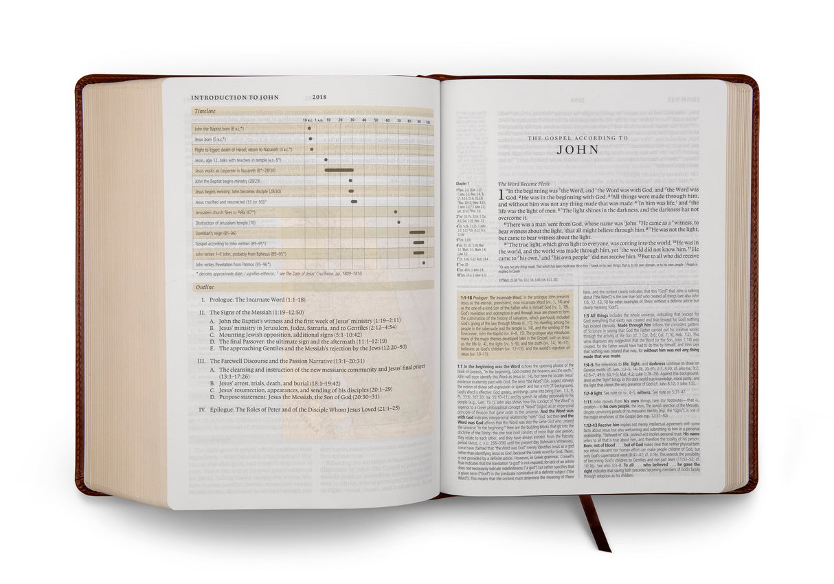 ESV Study Bible (TruTone, Walnut, Celtic Imprint Design) (1023775047727)