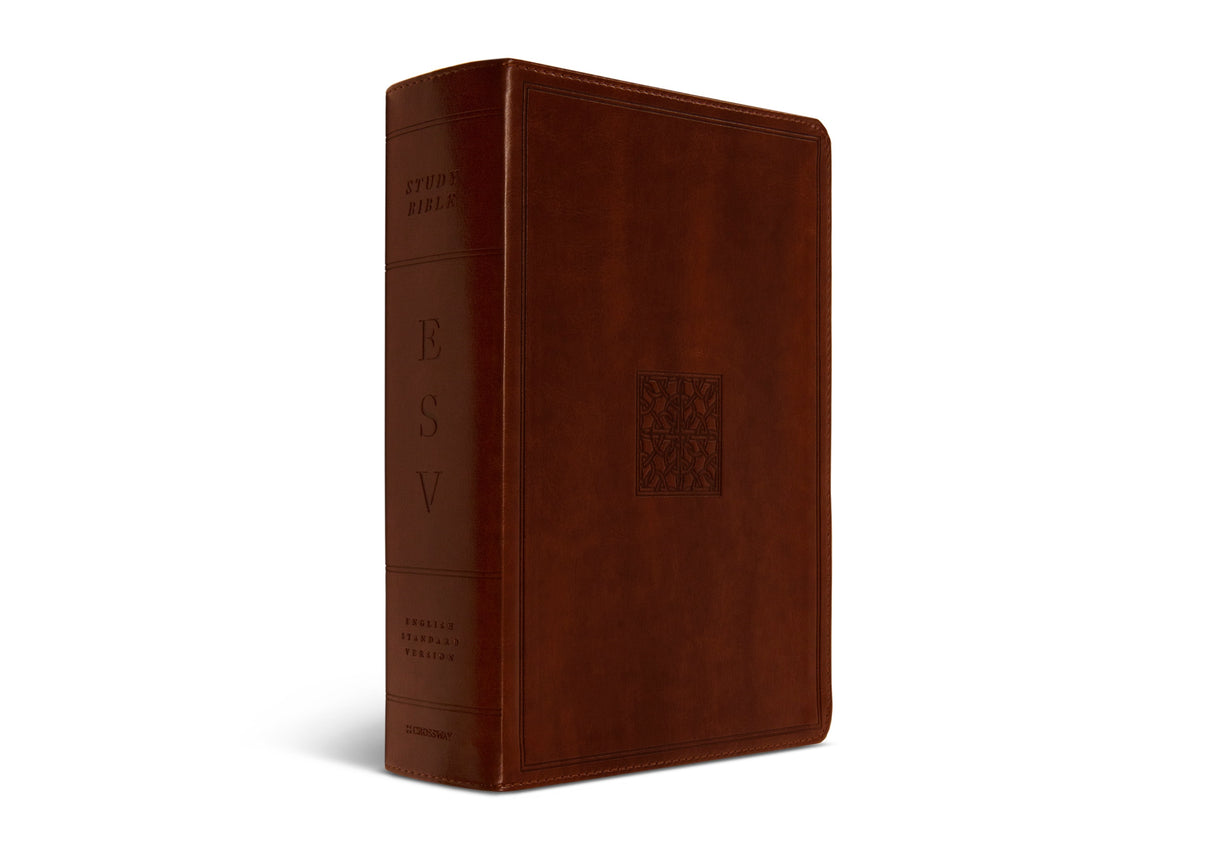 ESV Study Bible (TruTone, Walnut, Celtic Imprint Design) (1023775047727)