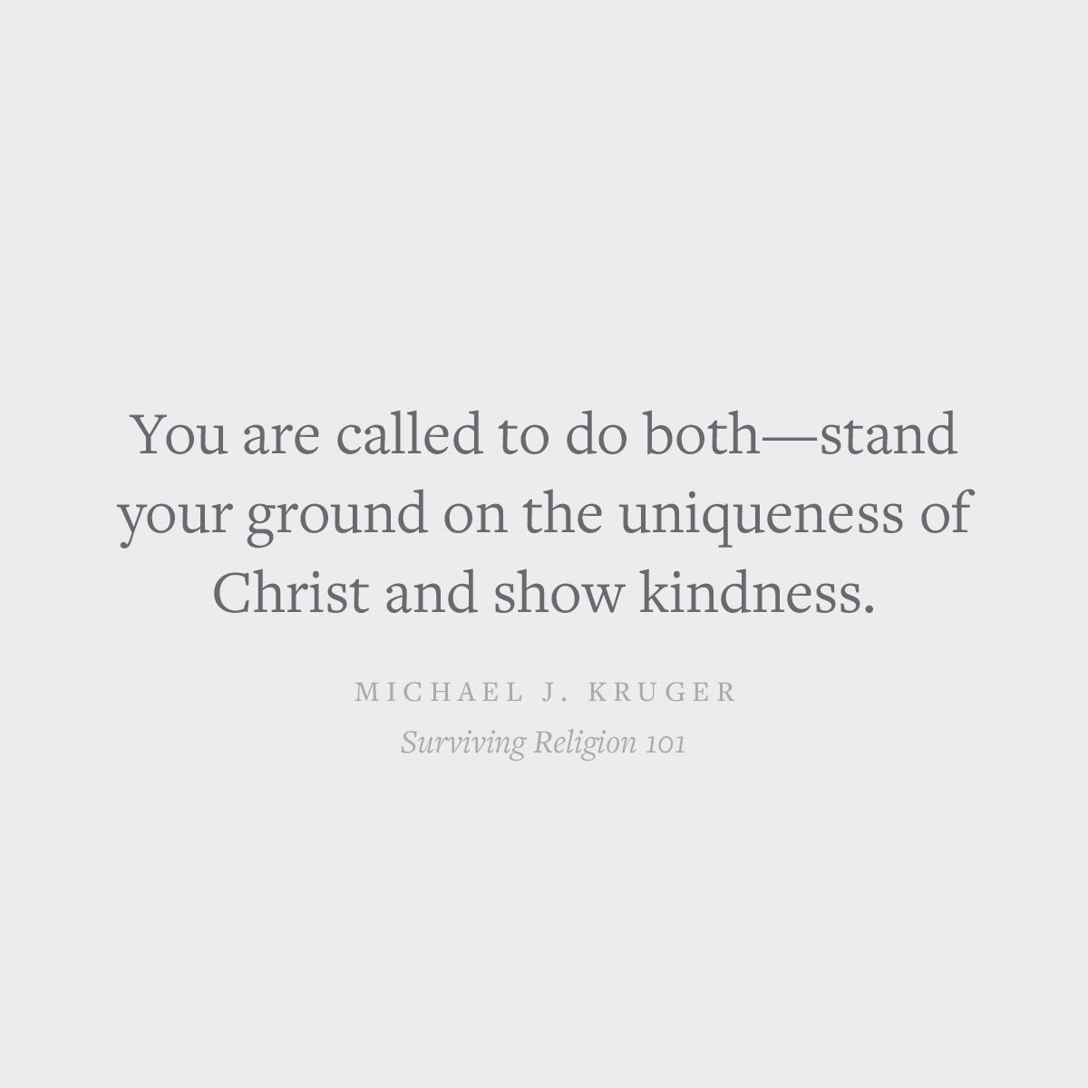 Surviving Religion 101: Letters to a Christian Student on Keeping the Faith in College