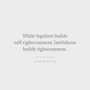 Ten Words to Live by: Delighting in and Doing What God Commands