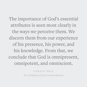 The Attributes of God: An Introduction (Short Studies in Systematic Theology)