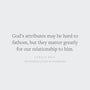 The Attributes of God: An Introduction (Short Studies in Systematic Theology)