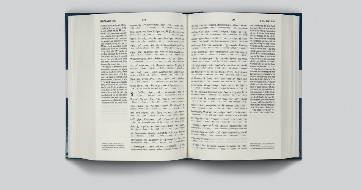 Greek-English Interlinear ESV New Testament: Nestle-Aland Novum Testamentum Graece (NA28)