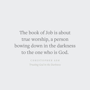 Trusting God in the Darkness: A Guide to Understanding the Book of Job