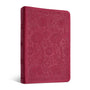 ESV Value Compact Bible (Trutone, Raspberry, Floral Design)