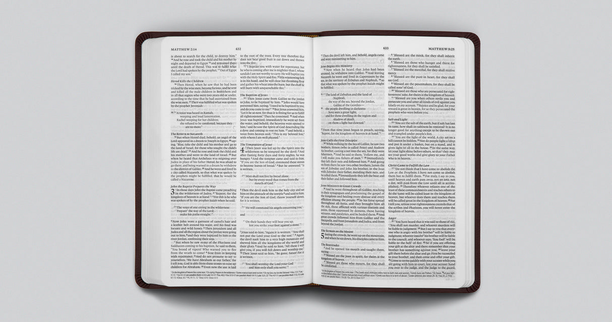 ESV Value Thinline Bible (TruTone, Chestnut, Filigree Design)