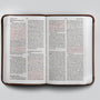 ESV Vest Pocket New Testament with Psalms and Proverbs (TruTone, Dark Brown, Cross Design)