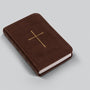 ESV Vest Pocket New Testament with Psalms and Proverbs (TruTone, Dark Brown, Cross Design)