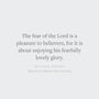 What Does It Mean to Fear the Lord? (Union)