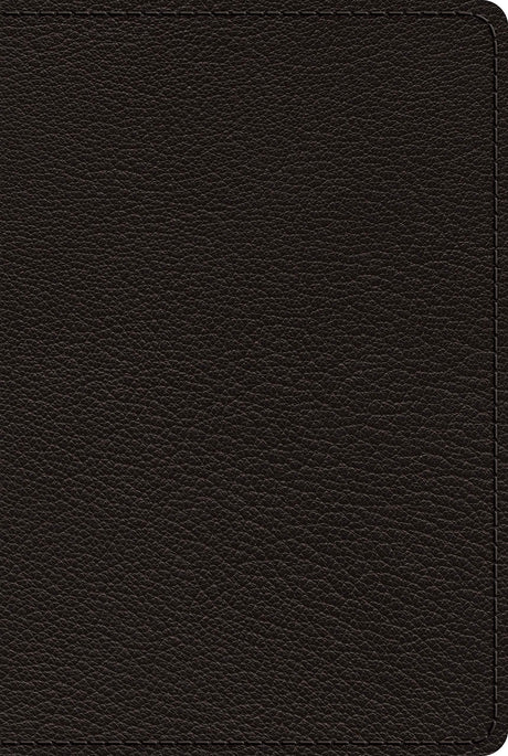 ESV Heirloom Bible, Omega Edition (Goatskin, Black) - English Standard - 9781433577635