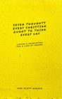 Seven Thoughts Every Christian Ought to Think Every Day - Orrick, Jim Scott - 9781952599255