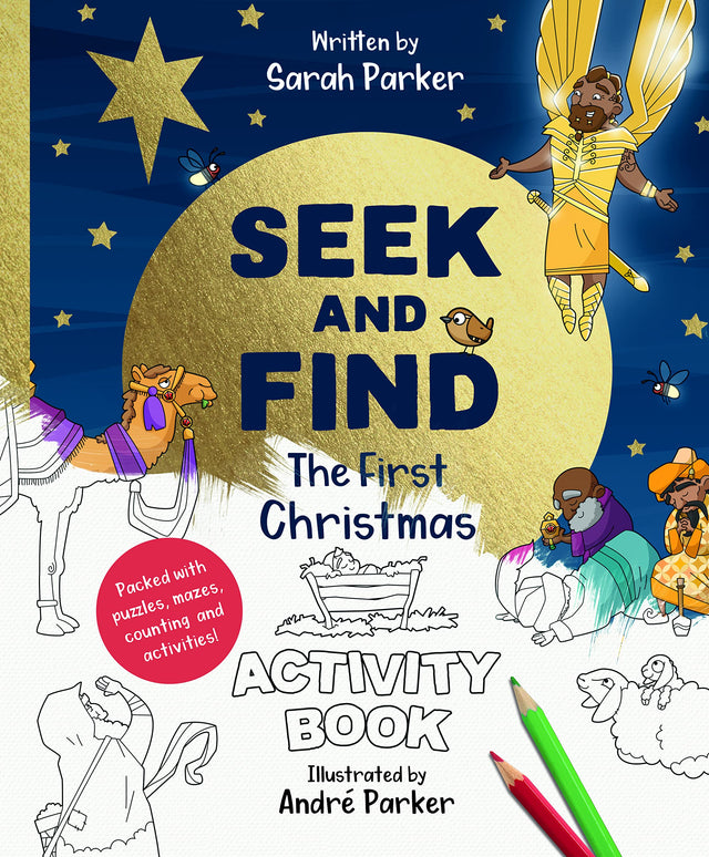 Seek and Find: The First Christmas Activity Book: Packed with Puzzles, Mazes, Counting, and Activities! (Seek and Find) - Parker, Sarah - 9781784987817