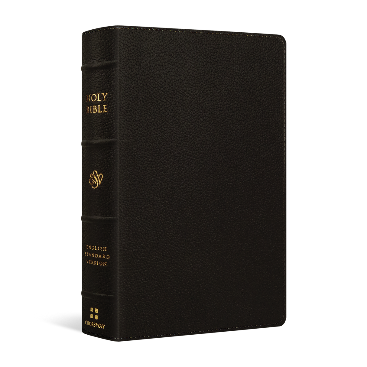 ESV Large Print Personal Size Bible (Buffalo Leather, Deep Brown) - English Standard Version - 9781433572029