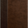 ESV Large Print Thinline Reference Bible (Trutone, Brown/Walnut, Timeless Design) - English Standard - 9781433581670