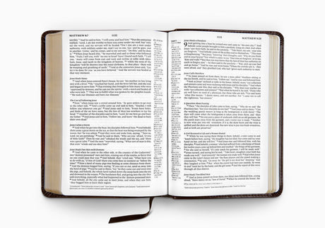 ESV Personal Reference Bible (TruTone, Brown/Walnut, Portfolio Design) (1016352178223)