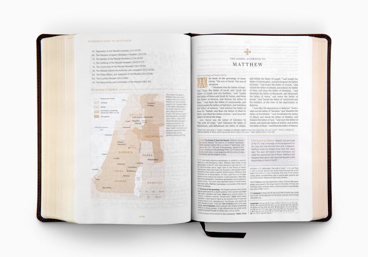 ESV Women's Study Bible (Trutone, Deep Brown)
