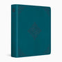 ESV Journaling Bible (Trutone, Deep Teal, Fleur-De-Lis Design) - English Standard Version - 9781433570841