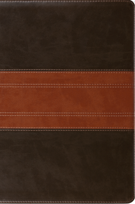 ESV Study Bible, Personal Size (Trutone, Forest/Tan, Trail Design) - ESV - 9781433588556