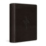 ESV Single Column Journaling Bible, Large Print (TruTone, Charcoal, Celtic Cross Design)