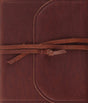 ESV Single Column Journaling Bible (Brown, Flap with Strap) - ESV - 9781433582462