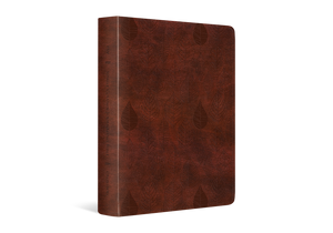 ESV Single Column Journaling Bible (TruTone, Chestnut, Leaves Design) (1018281426991)