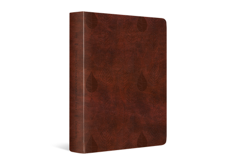 ESV Single Column Journaling Bible (TruTone, Chestnut, Leaves Design) (1018281426991)