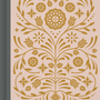 ESV Journaling Study Bible (Cloth Over Board, Blush/Ochre, Floral Design) - ESV - 9781433590443