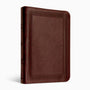 ESV Compact Bible (Trutone, Mahogany, Border Design)