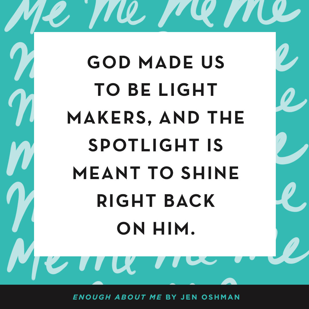 Enough about Me: Find Lasting Joy in the Age of Self