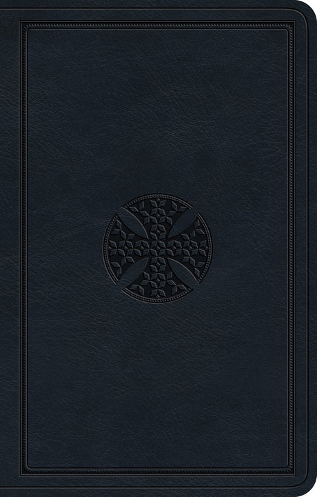 ESV Premium Gift Bible (Trutone, Navy, Mosaic Cross Design) - ESV - 9781433582554