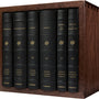 ESV Reader's Bible, Six-Volume Set With Chapter and Verse Numbers (Goatskin over board with Walnut Case)