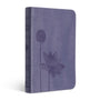 ESV Compact Bible (TruTone, Lavender Bloom)