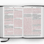 ESV Large Print Compact Bible (Trutone, Charcoal, Crown Design)