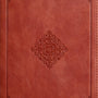 ESV Large Print Compact Bible (Trutone, Terracotta, Ornament Design) - - - 9781433575877