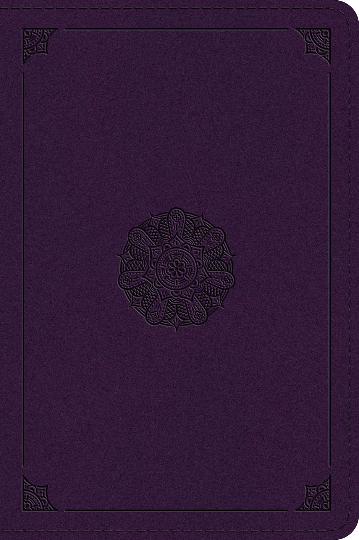 ESV Large Print Bible (Trutone, Lavender, Emblem Design) - English Standard - 9781433566936