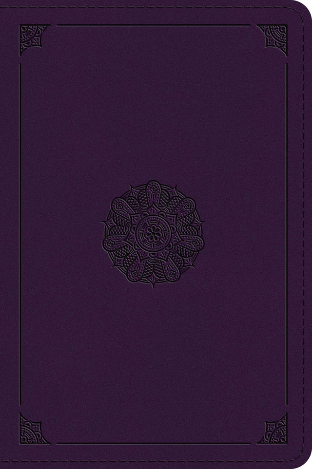 ESV Large Print Bible (Trutone, Lavender, Emblem Design) - English Standard - 9781433566936