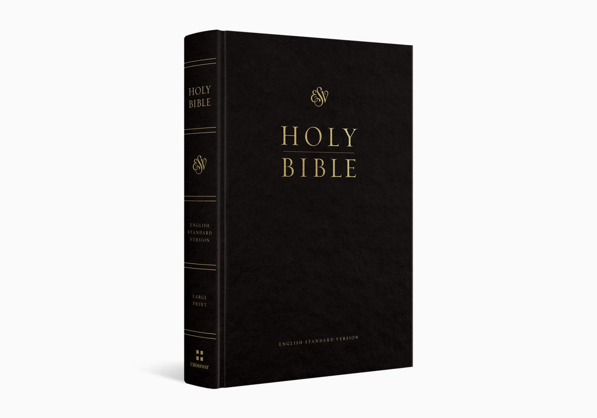 ESV Pew and Worship Bible, Large Print (Hardcover, Black) (1022366810159)