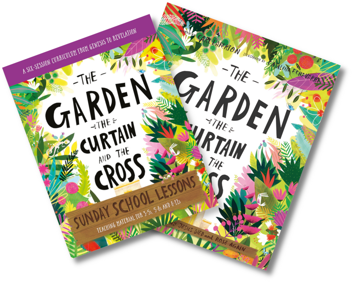 The Garden, the Curtain and the Cross Sunday School Lesson and Storybook Bundle