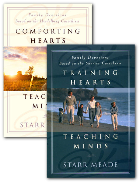 Teaching Minds: Family Devotions Based on the Westminster Shorter Catechism and the Heidelberg Catechism (2 Book Set) (1016815353903)
