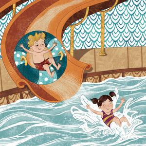 Illustrated interior spread from Not If But When: Preparing Our Children for Worldly Images
